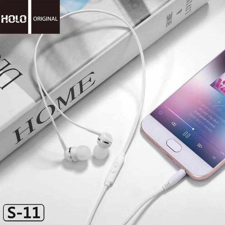 หูฟัง-holo-s-11-stereo-sound-for-ios-amp-android-ของแท้-100