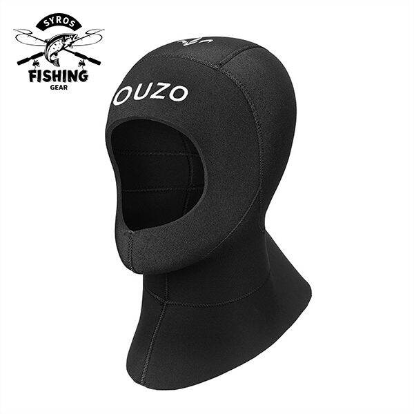 3Mm Diving Cap Diving Head Cover With Shoulder Snorkeling Surf Sun