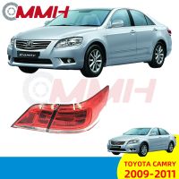 ForToyota Camry tail lamp ACV40 ACV41 2009-2011 เสื้อ​ไฟท้าย ไฟท้าย​แต่ง ไฟท้ายไฟเบรค​ ไฟเลี้ยว Taillamp Taillight ไฟท้าย​ พร้อมทับทิม ไฟท้ายกันชนหลังสําหรับ​ ทับทิมในฝาท้ายไฟท้าย ไฟเบรก ไฟสัญญาณเตือน