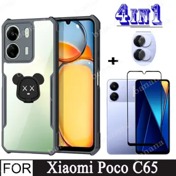 For Poco C65 Case For Xiaomi Poco C65 Cover Funda Coque Shell Soft Silicone  Skin-Friendly TPU Phone Bumper For Poco C65