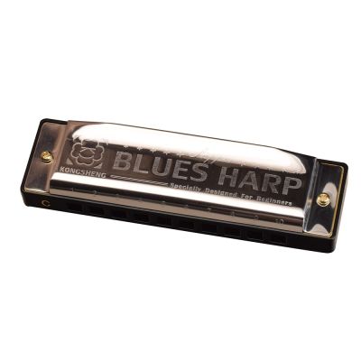 Kongsheng Blues Harp 10 Holes Diatonic Harmonica Special Designed For Beginners