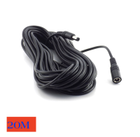 20M 15M 10M 5M 3M 2M 1M 5.5X2.1Mm DC Power Connector อะแดปเตอร์ตะกั่วสายไฟ12V DC หญิงชายปลั๊กภายนอก