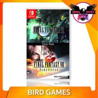Nintendo Switch : Final Fantasy VII &amp; Final Fantasy VIII Remastered Twin Pack [แผ่นแท้] [มือ1] [finalfantasy] [final fantasy 7 8]