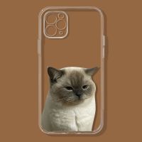 【COD】Siamese kitten เคสไอโฟน 7 14 se2023 12 pro เคส 13 11 14 pro max case Xr Xs X max cover นิ่ม 7plus 8plus โปร่ง