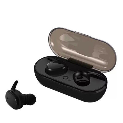 Fone bluetooth Earbud Wireless Headsets Bass Stereo Flashlight 2200mAh Charging Box Noise Cancelling Earphone for iphone Xiaomi