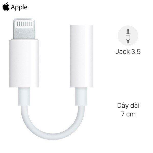 Dây cáp chuyển đổi Jack Lightning sang Jack  Cho tai nghe iPhone 7/  7Plus/ 8/ 8Plus/ X/ XS Max/ 11/ 12/ 13/ Pro/ Max/ Pro Max 