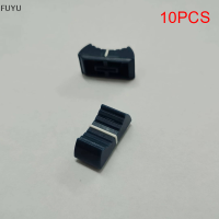 FUYU 10pcs Fader KNOB CAP TOUCH Sensitive Slider ribbed Mixer โต๊ะทำงานสวิทช์ลูกบิด