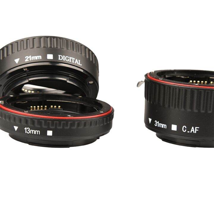 macro-extension-tube-set-3-piece-auto-focus-rings-and-lens-of-slr-black-aluminum-alloy-compatible-for-canons-all-ef-and-ef-s-lenses