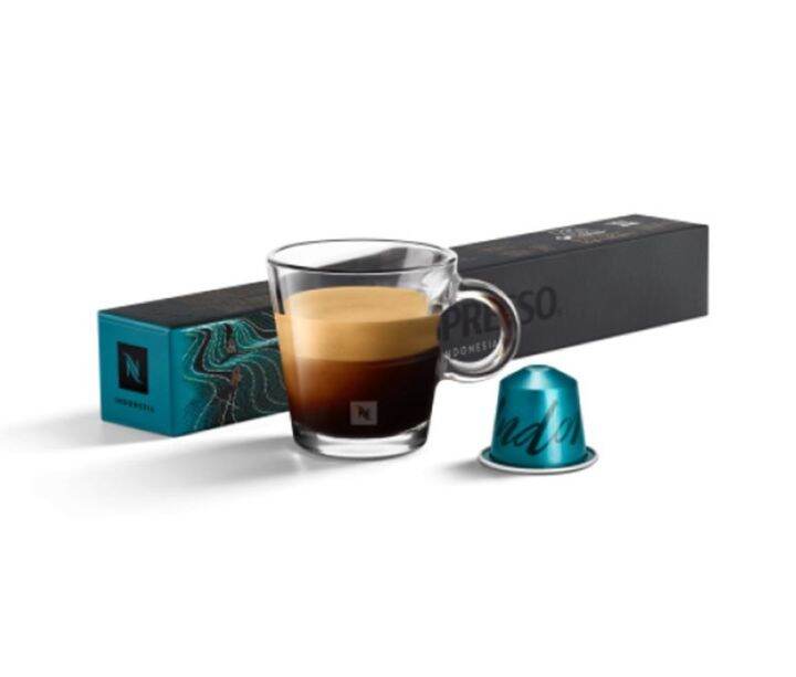 Nespresso INDONESIA Intense Capsules Ground Coffee เนสเพรสโซ