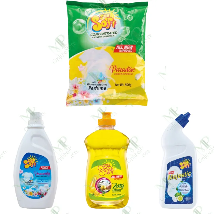 Sunsoft Laundry Detergent Powder - Dishwashing Liquid, Fabric ...