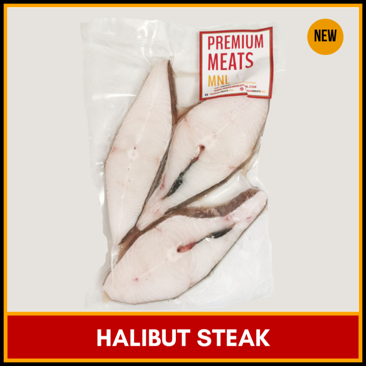 Halibut Steak 3pcs/500g Frozen Fish Lazada PH