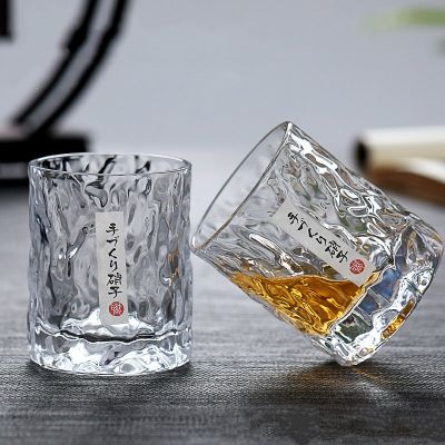 } ”| 》? แก้ววิสกี้ญี่ปุ่นทำมือแก้วไวน์ต่างประเทศความคิดสร้างสรรค์ที่บ้านแก้วคริสตัลใสแก้วเบียร์