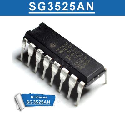 10ชิ้น SG3525AN DIP16 SG3525A KA3525A จุ่ม SG3525 3525AN จุ่มจุ่ม-16วงจรรวมดั้งเดิมใหม่