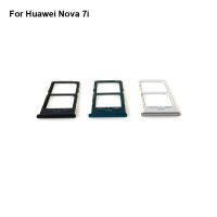 【✲High Quality✲】 jiejiu65879742 สำหรับ Huawei Nova 7i ใหม่ถาดใส่ซิมกระเป๋าเก็บบัตรช่องเสียบบัตรสำหรับ Huawei Huawei Nova 7 I ซิม Nova7i อะไหล่ทดแทนกระเป๋าเก็บบัตร