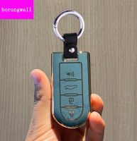 สำหรับ PERODUA BEZZA MYVI AXIA ARUZ 2017 2018 2019 2020 Keyless Remote หนังรถ Key Case (ทอง-Goldedge) Perodua-4