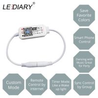 【✆New✆】 uylexs Lediary รีโมทคอนโทรลไร้สาย12V Rf เครื่องหรี่ไฟ,รีโมทคอนโทรลไร้สายสีโมโนแถบโคมไฟ Led 3528 5050 60W การควบคุมแบบสัมผัสตัวควบคุม Wifi