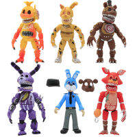 FNAFชุดของเล่นหุ่นแอ็กชันPVC,ชุดของเล่น6ชิ้นชุดใหม่2020826