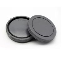 【In Stock】 iwhdbm ฝาปิดร่างกายสำหรับกล้อง1คู่ + ฝาปิดเลนส์ด้านหลังสำหรับ Sony NEX NEX-3 E-Mount