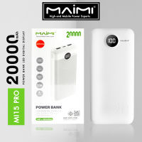 Maimi Mi15 Pro PowerBank แบตเตอรี่สำรองมี มอก. (แท้100%) 20000mAh LED DISPLAY PANEL 2USB+TYPE-C+2.1A