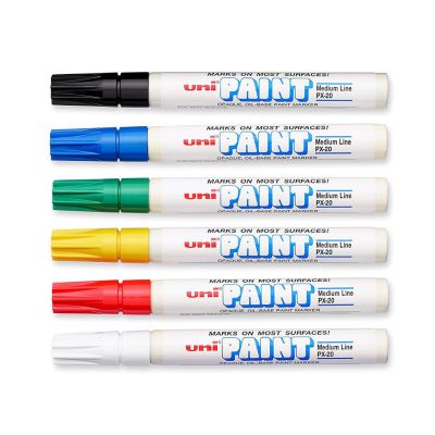 ( โปรโมชั่น++) คุ้มค่า ปากกา UNI Paint Marker PX-20 ราคาสุดคุ้ม ปากกา เมจิก ปากกา ไฮ ไล ท์ ปากกาหมึกซึม ปากกา ไวท์ บอร์ด