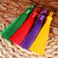 【YF】♣☫◄  2pcs/lot Tassels Silk Fringe Bangs Tassel  Trim for Curtains Decoration Accessories