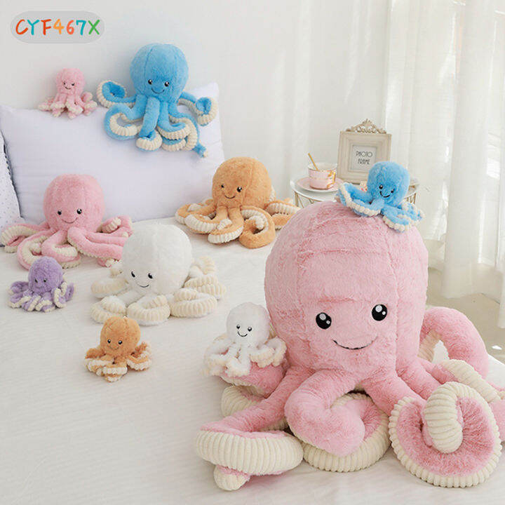 cyf-octopus-stuffed-toy-animals-octopus-soft-plush-doll-play-toys-for-kids-girls-boys-birthday-gift-present-multicolor