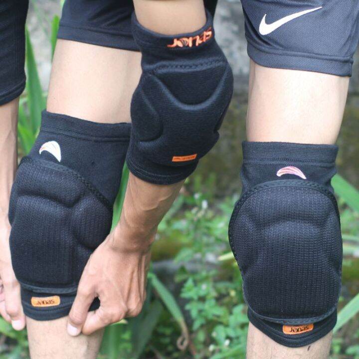 PUTIH HITAM Kneepad Futsal jonas Elite X1 Knee pad Knepad Keneped