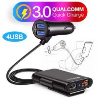 4 usbที่ชาร์จแบตรถ12V-24V dual car chargerเครื่องชาตแบต ที่ชาร์จแบตในรถ3.1Aที่ชาตแบตในรถ หัวชาร์จในรถxiaomiที่ชาร์จในรถ ที่ชาจแบตในรถ ชาตแบตรถยนต์ ที่ชาร์ตในรถ 4 ช่อง ช่องเสียบ ในรถ ชาร์จแบตในรถ ที่ชาร์จแบตiphoneตัวชาร์จแบตรถ ที่ชาร์ตในรถ DADA