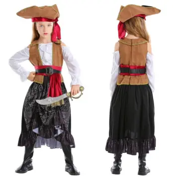 Vikings Pirata Traje Cosplay Roupa Para Meninos Para Meninas