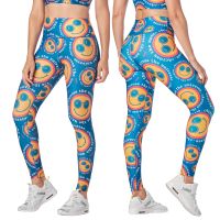 Across The Universe High Waisted Ankle Leggings (กางเกงเลกกิ้งออกกำลังกายซุมบ้า)