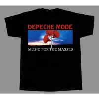 [S-5XL]เสื้อยืด พิมพ์ลาย Depeche Mode Music For The Masses สไตล์วินเทจ  BJJ1