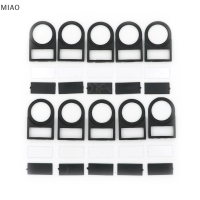 MIAO 10pcs ปุ่มกดสวิทช์แผงฉลากกรอบติดตั้งขนาด22mm