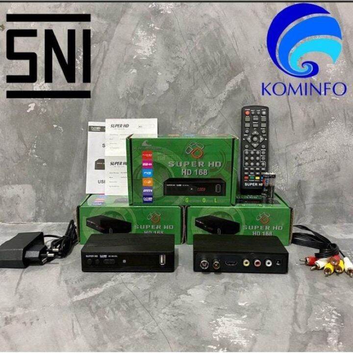 SET TOP BOX DIGITAL SUPER HD STB SUDAH TERDAFTAR DI KOMINFO Lazada