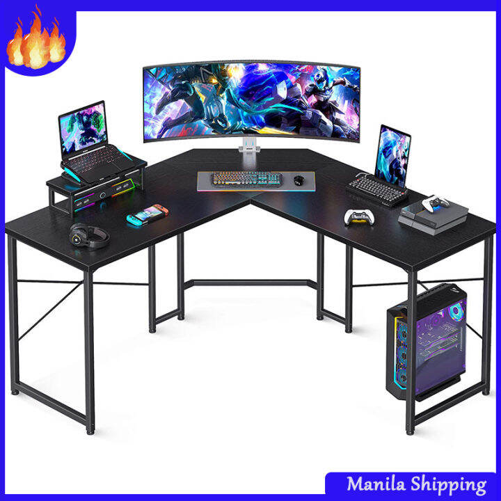 L-Shaped Corner Desktop Computer Desk Esports Desk Computer Desk With ...