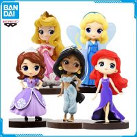 Bandai ต้นฉบับเจ้าหญิง Briar Rose Aurora มะลิ Belle Qposket โมเดลคลาสสิก Action FIGURE Anime ขนาดเล็ก