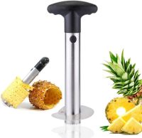 Pineapple Corer Core Extractor Fruit Core Separator Pineapple Knife Peeling Stainless Steel Peeling Meat Peeler Cutter Graters  Peelers Slicers