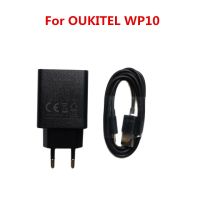 New Original OUKITEL WP10 Cell Phone 18W EU Fast Charger Travel Adapter Type-C USB Data Line Cable