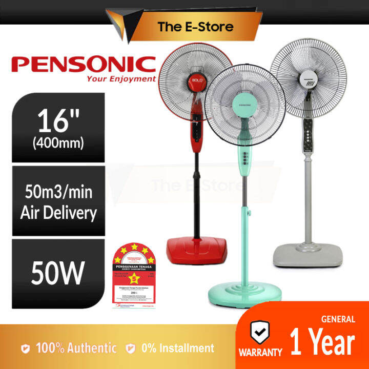 Pensonic Stand Fan Psf Gy Psf Psf X Psf Kipas Berdiri Kipas Sejuk