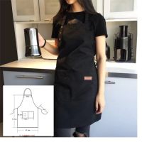 Apron household kitchen waterproof and oil Japanese 2021 new female summer fashion milk tea restaurant work clothes