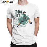 Rock Lee Drunken Master Men เสื้อ T เสื้อตลกสั้นแขนเสื้อรอบเสื้อยืดผ้าฝ้ายพลัสขนาดเสื้อ