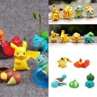 Pokemon Pikachu Bulbasaur Squirtle Charmander Psyduck Set Action Figure