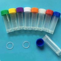 【New-store】 Toseef 5Ml 100Pcs 200Pcs 300Pcs 500Pcs 1000Pcs Cryovial หลอดทดสอบพลาสติก Cryo Vial Freezing Cold Storage พร้อมปะเก็น