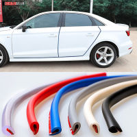 10m/5m/2.5m U ประเภท Universal Car Door Protection Edge Guards Trim Styling Molding Strip ยาง Scratch Protector สำหรับรถยนต์-so6