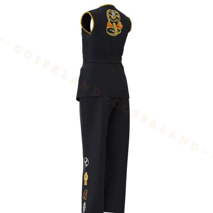 cobra-kai-cosplay-costume-for-kids-adults-the-karate-kid-daniel-larusso-johnny-lawrence-black-karate-uniform-top-pants-halloween