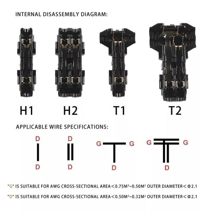 cw-i-ttype-splice-lock-wire-terminals-crimp-22-20awg-strip-audio-car-cable-crimping