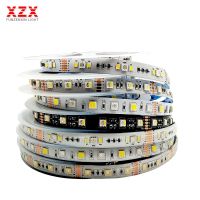 5M 2835 5050 RGB CCT 5 Colors In 1 Chip Luces Led Strip Light 4 In 1 RGBW RGBWW Flexible Tape DC12/24V 60/90 Pixels/M 12mm PCB