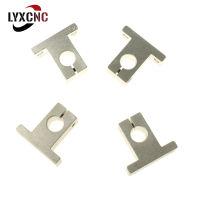 4PCS SK8 SK10 SK12 SK20 8/10/12/20mm Linear แบริ่ง Rail Shaft Support Clamping Guide XYZ ตาราง CNC Router Optical Shaft Parts-Sediue