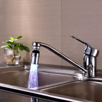 Faucet Temperature Sensitive Glow 360 Degree Adjustment Faucet Hot Sales Fun Led Faucet Kitchen Accessories Water Saving Nozzle