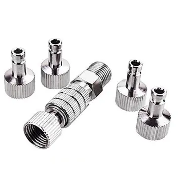 Airbrush Quick Disconnect AirControl Fitting Adapter 1/8 Threaded Hose  Connection Adjustment Valve Tool for AirBrush Accessories