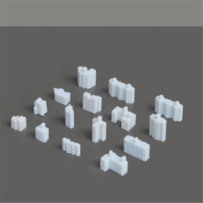 10pcslot plastic 12000 scale model building for train layout or kits building toys